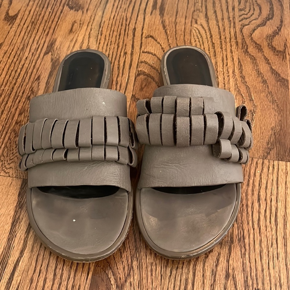 Tibi flat sandals 7.5